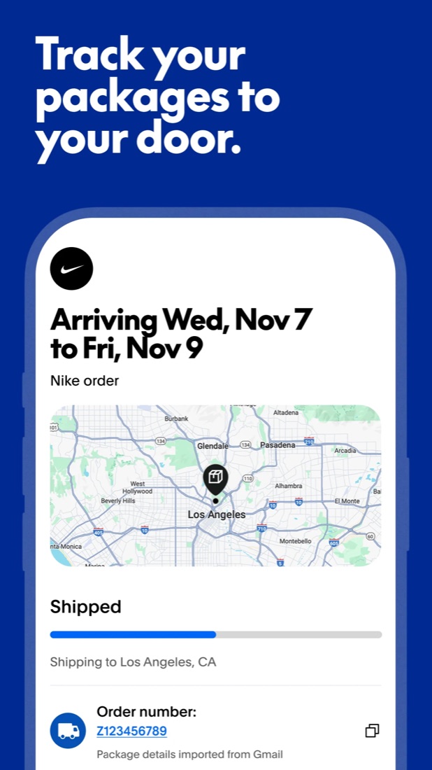 PayPal — track your packages